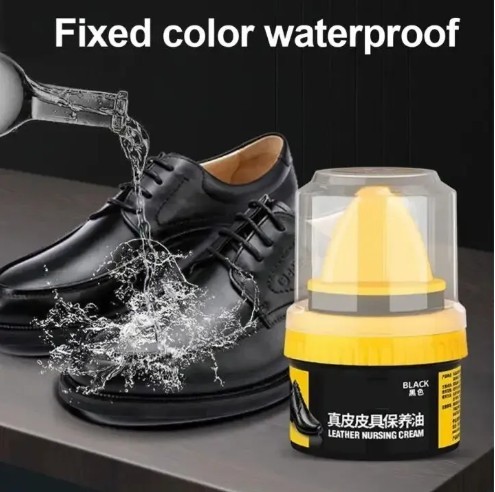 Liquid Shoe Polish with Sponge